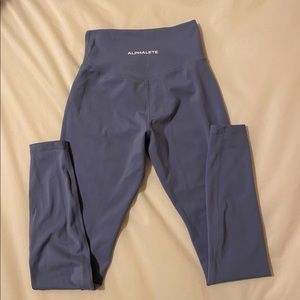 Periwinkle Alphalete leggings